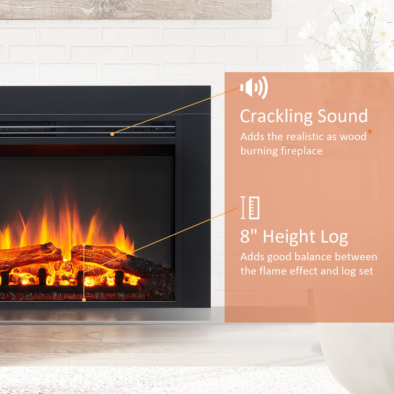 Mxclimate Adjustable Fireback with Support Legs, Heavy Duty Fireplace Wall  Protector and Heat and Radiant Reflector, Flexible Reflecting Angle, Fits